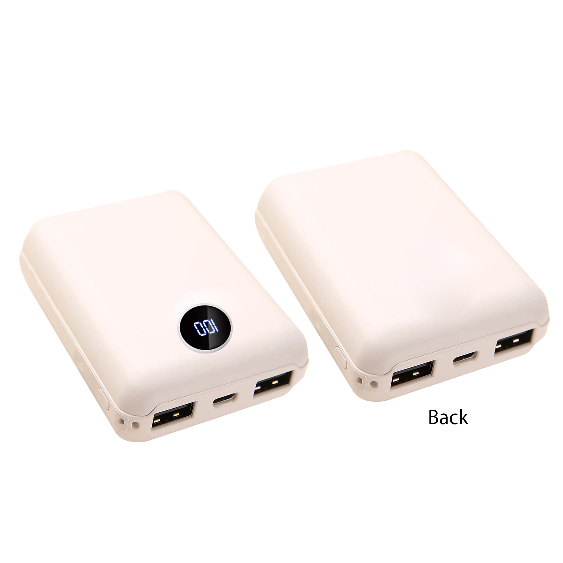 10000mAh Digital Display Power Bank with Dual USB Ports 1