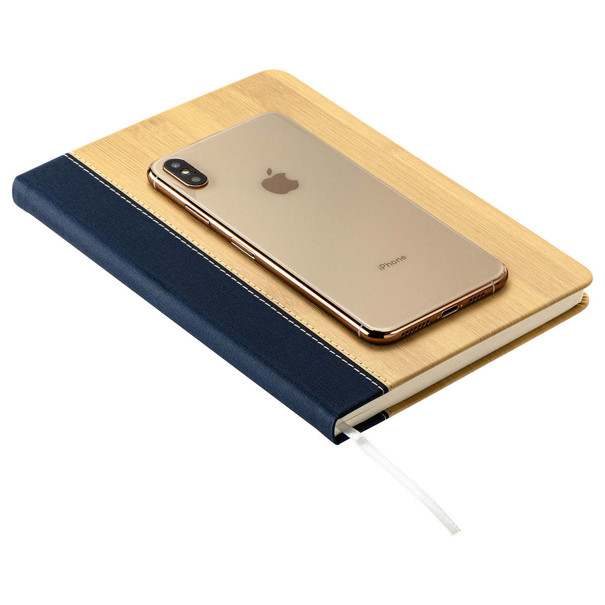 Anji Faux Bamboo Hardcover Journal 4