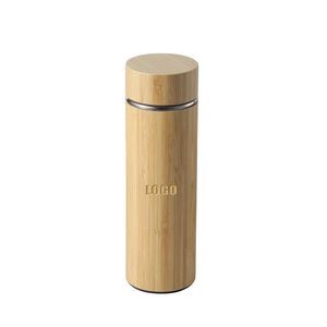 500ml Bamboo Encased Stainless Steel Cup With Double Wall Insulation 1