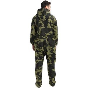Men's Camouflage Hoodie Onesie, custom hoodie or sweatshirt with logo imprint 3