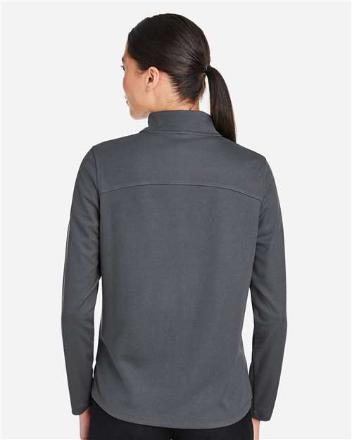 Women's Express Tech Performance Pique Quarter-Zip Pullover - NE412W 11