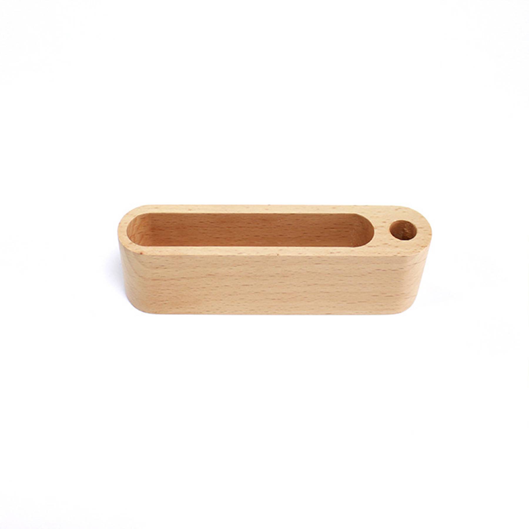 Wooden simple business card holder 4