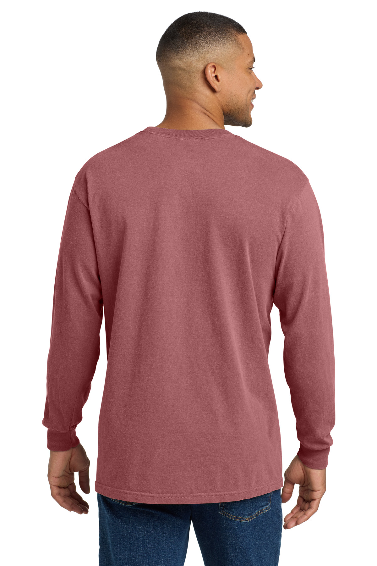 COMFORT COLORS Heavyweight Ring Spun Long Sleeve Pocket Tee. 4410 114