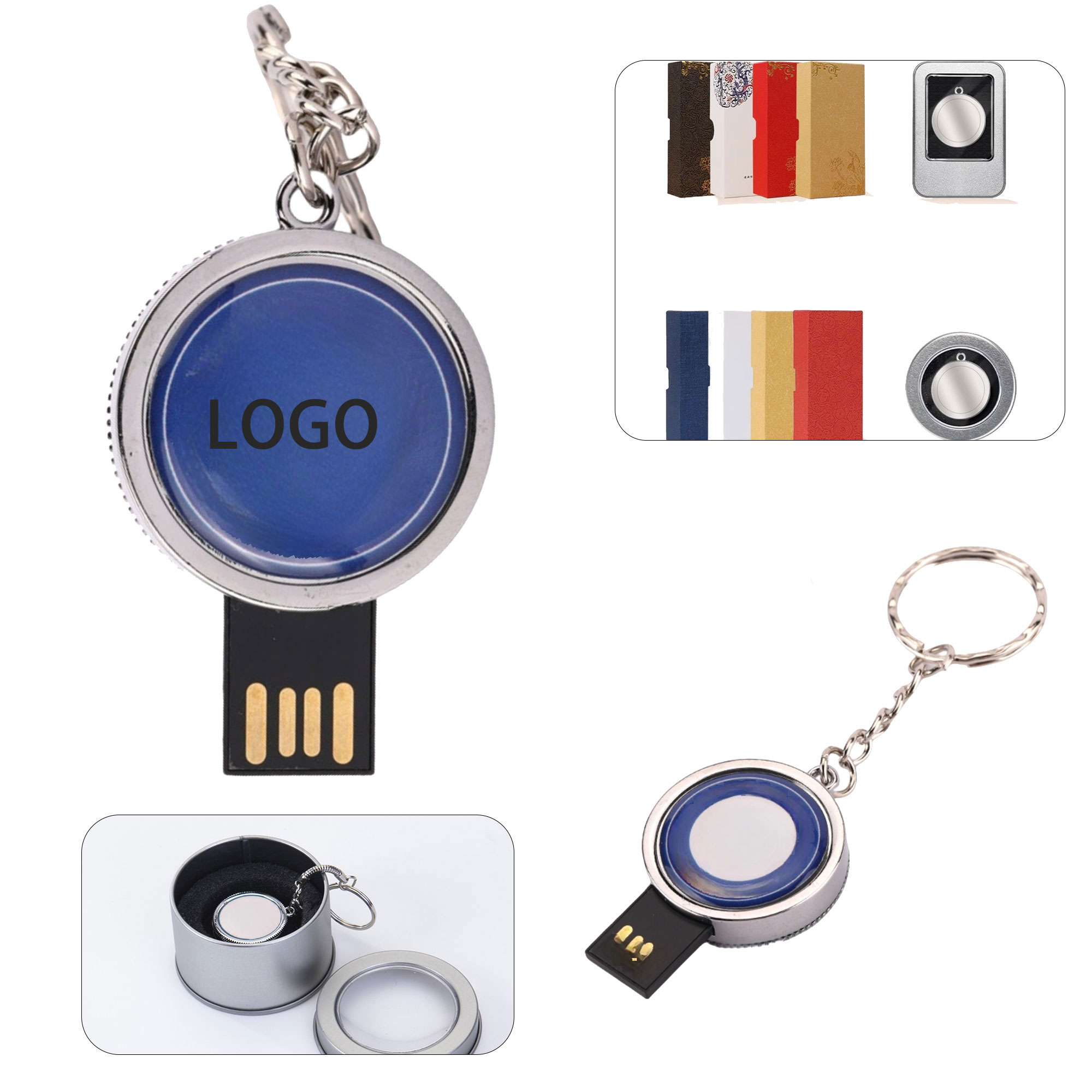 32GB Gift Box Souvenir USB Flash Drive 4