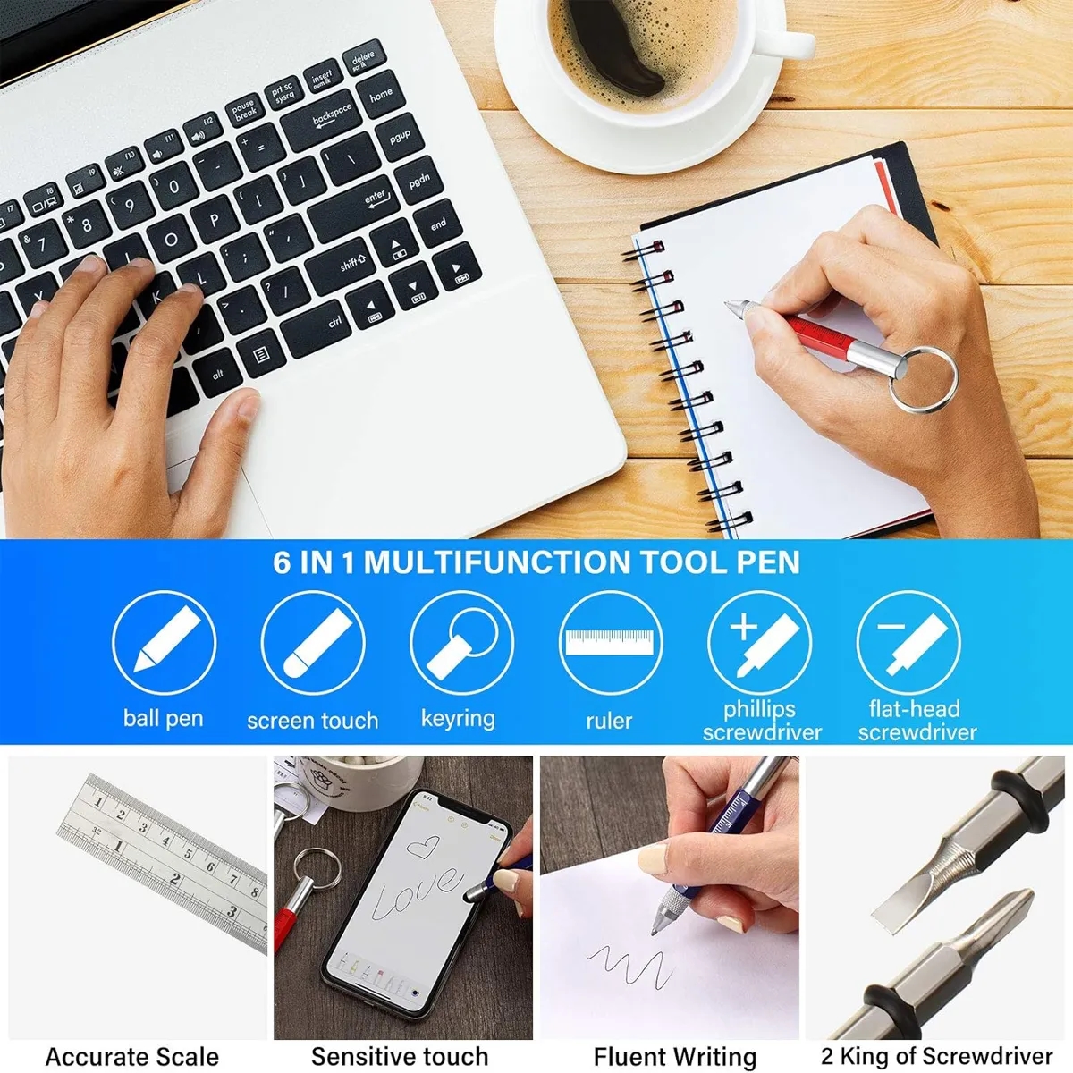 6 In 1 Multitool Tech Tool Pen 3