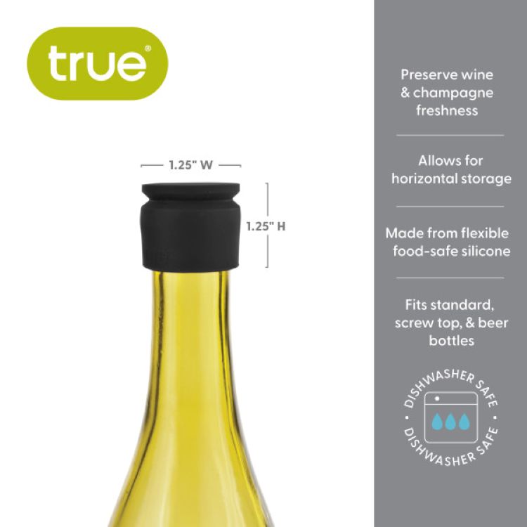 TrueCap™ Wine Bottle Stopper 2