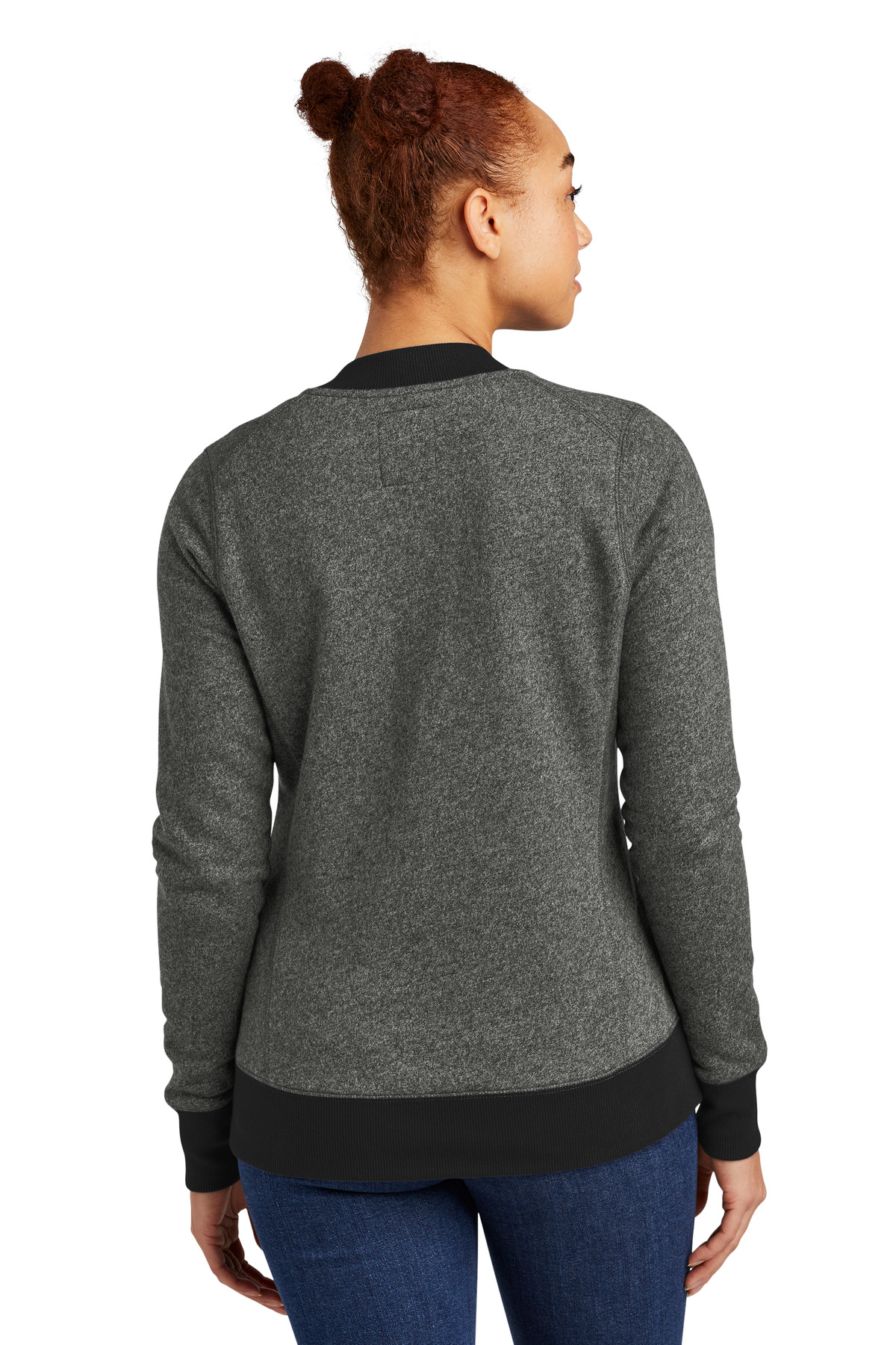 Women's French Terry Baseball Full-Zip