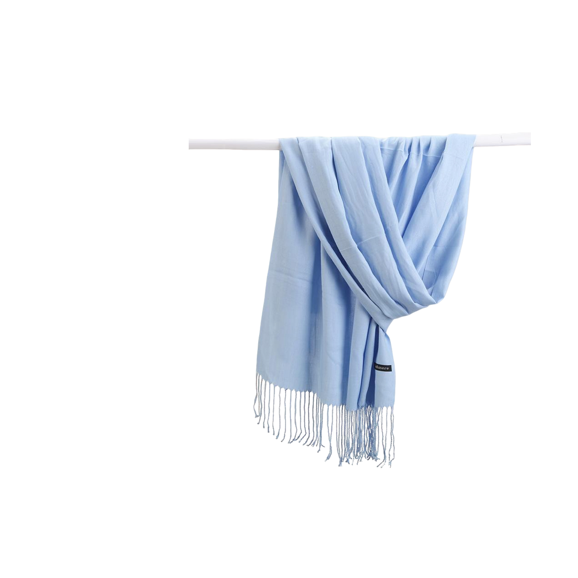 Imitation Cashmere Pashmina Shawl Wrap Scarf With Fringe 78" x 27.5" 2