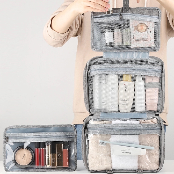 Hanging Travel Toiletry Bag & Makeup Cosmetic Organizer 11