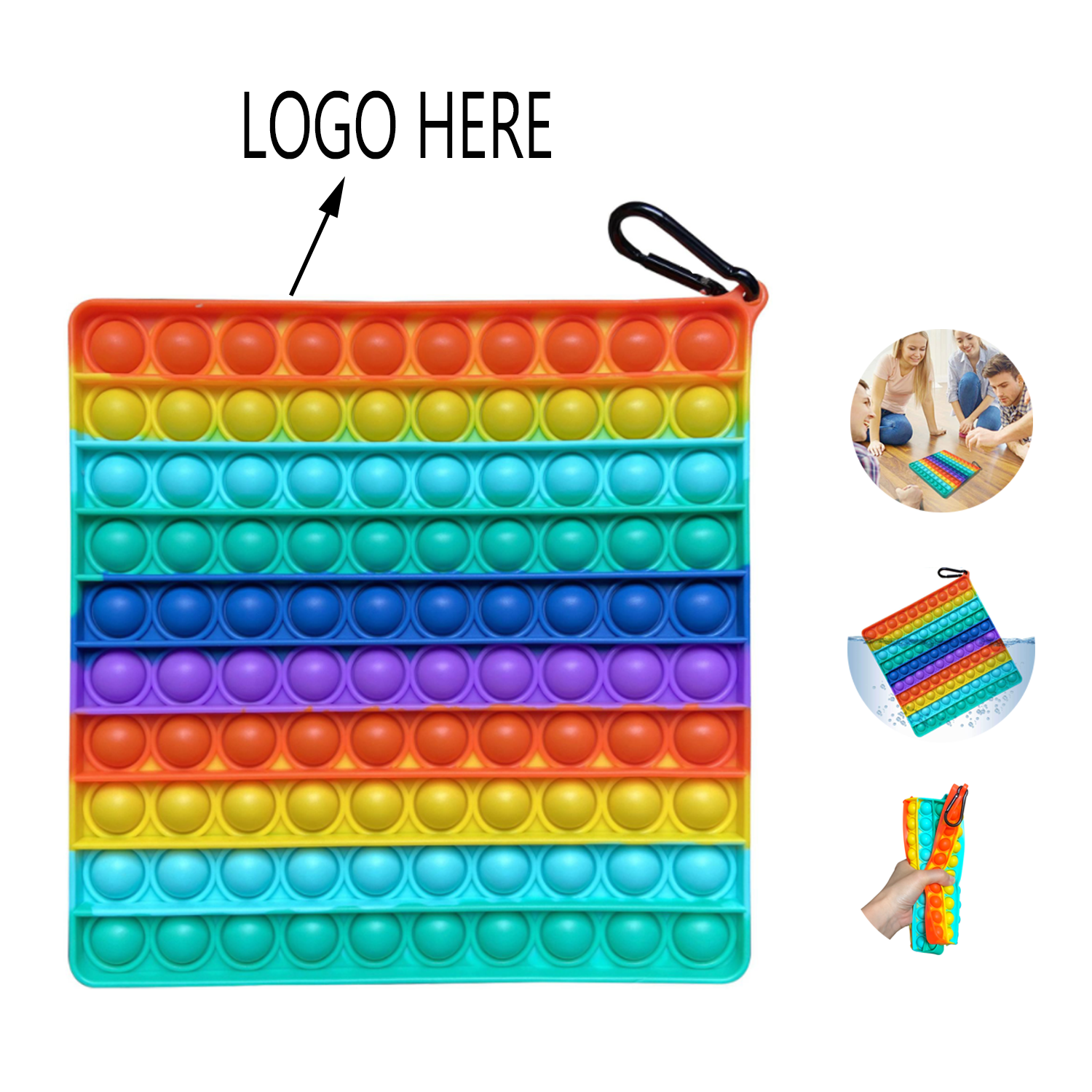 Large Size Push Pop Fidget Toy 1