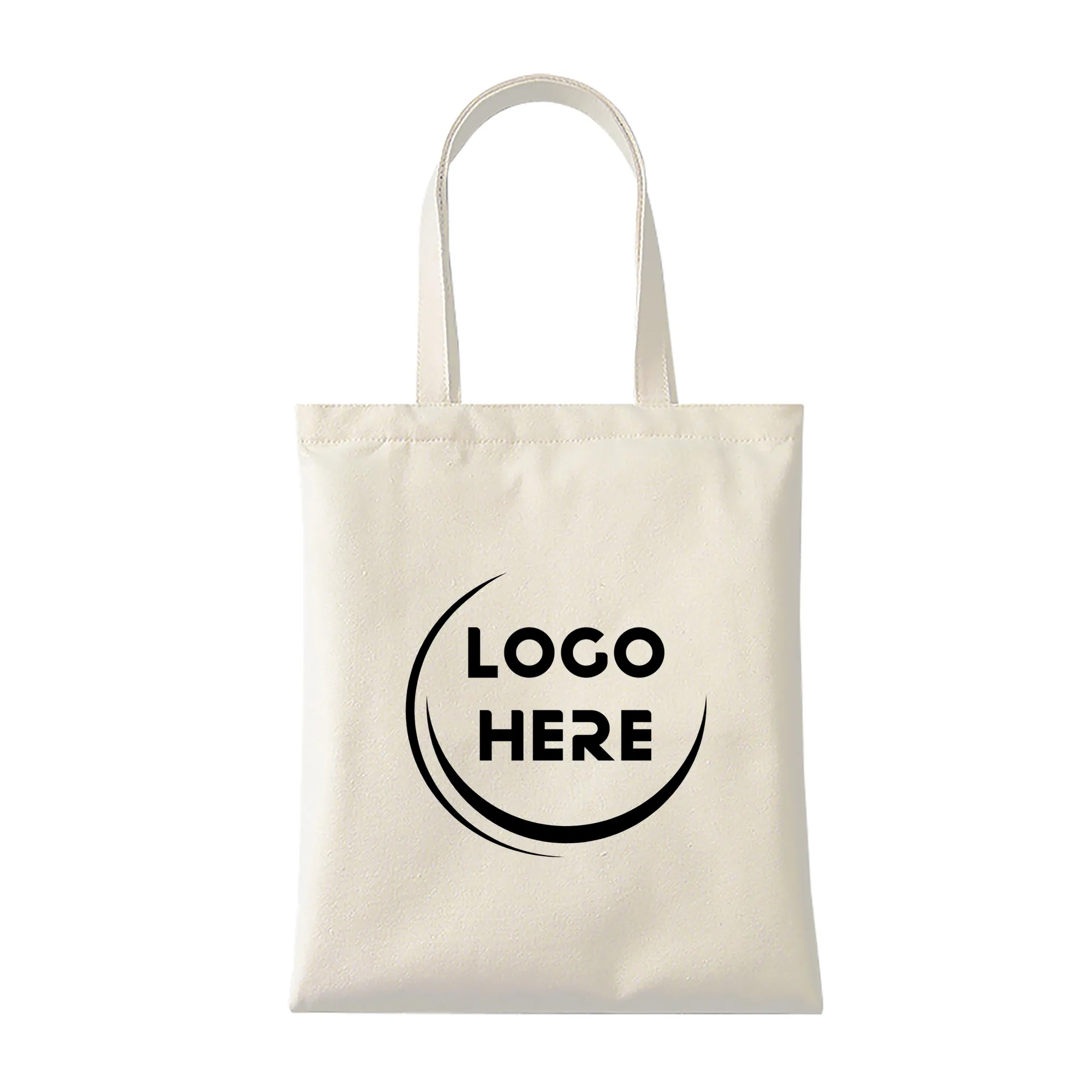 Heavy Natural Canvas Tote Bags with Long Handles 4