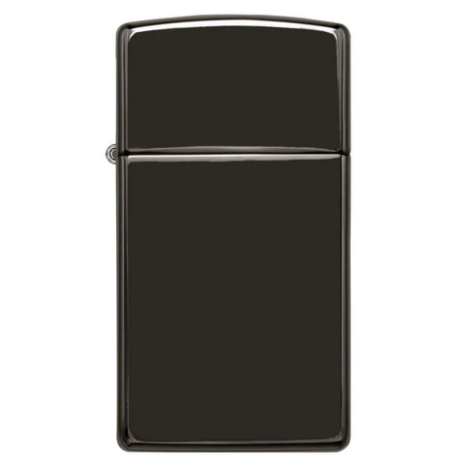 Genuine Slim Zippo windproof lighter - High Polish Black