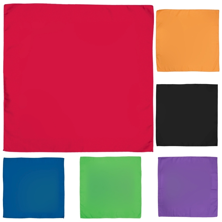 "THE AURORA BANDANA" Headband and Neck Wear Silkscreen - Domestic Production - 22" x 22" 1