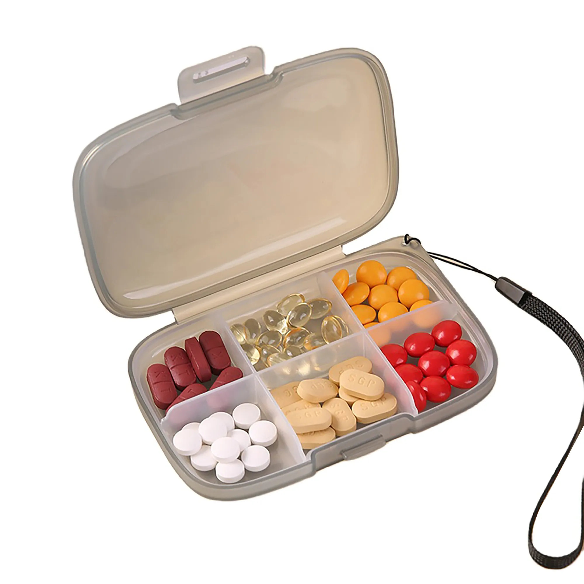 Transparent PP Pill Box 2