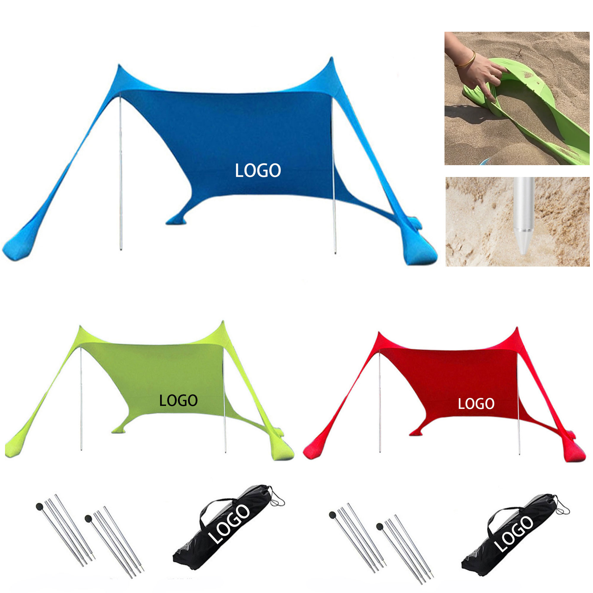 Beach Tent W/ Carry Bag 3