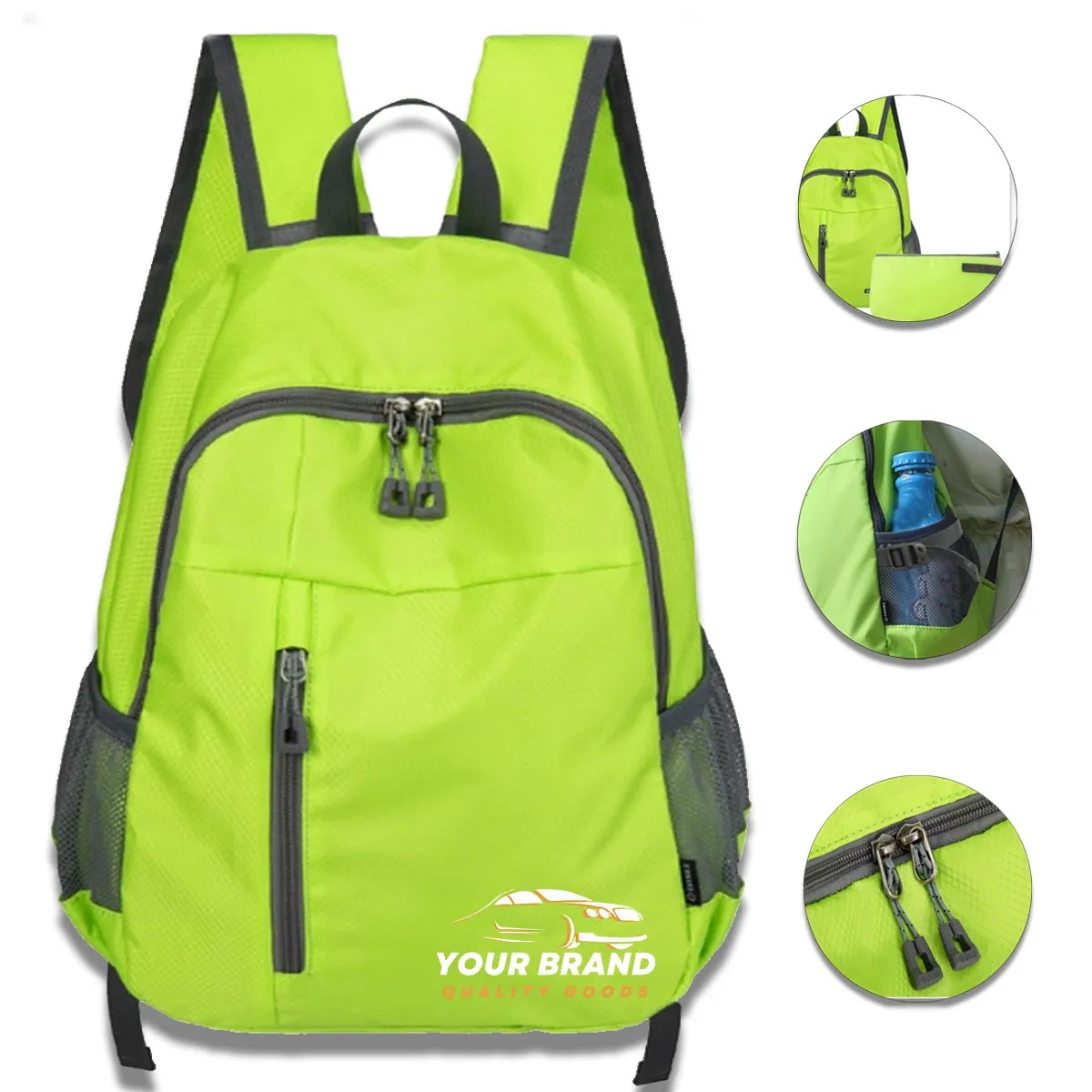 Ultra-Light Foldable Waterproof Leisure Travel Backpack 3