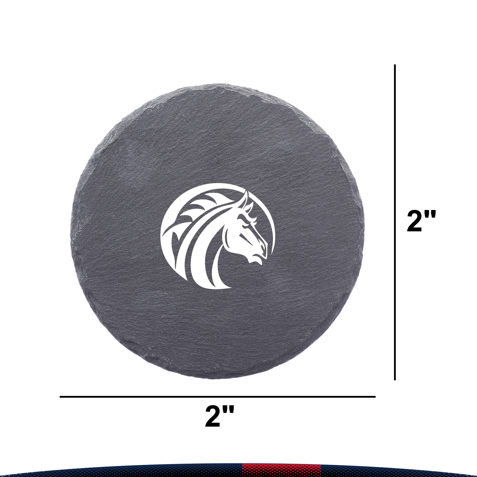 Pheus Round Slate Coasters 3
