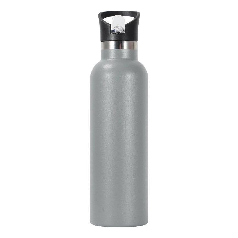 25 Oz. Vacuum Insulated Bottle w/ Straw Lid, custom water bottle with logo imprint 5