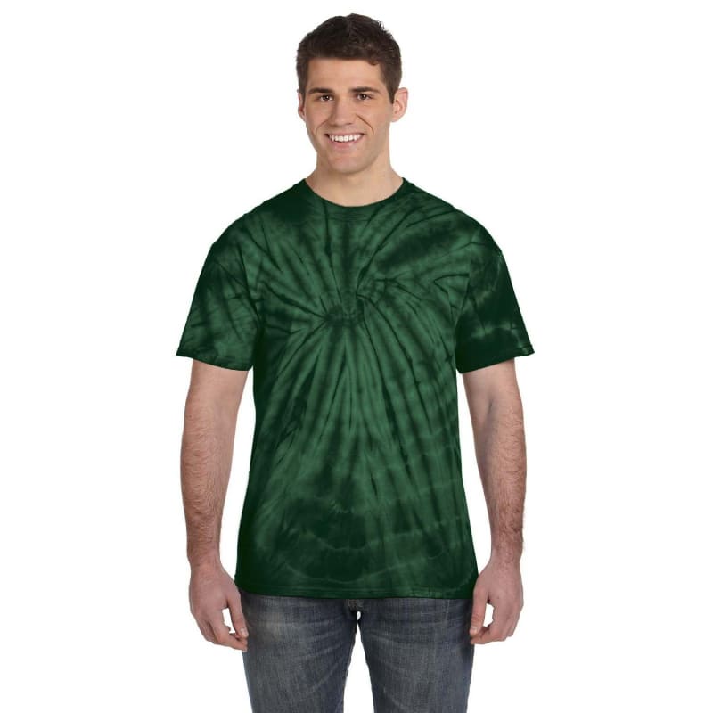 Tie-Dye Adult 5.4 Oz. 100% Cotton Spider T-Shirt 3