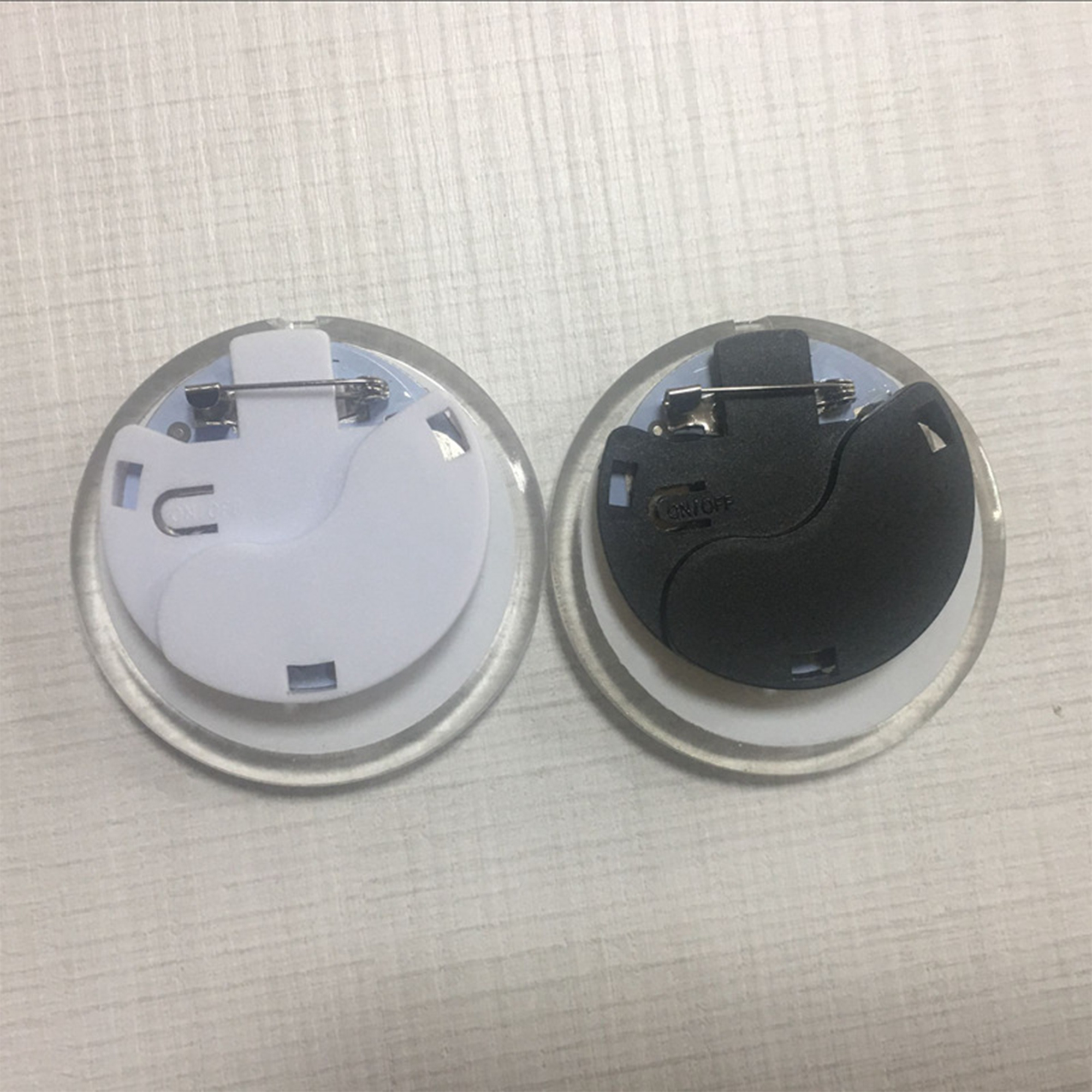 Custom LED Magnetic Badge with Flashing Light 2