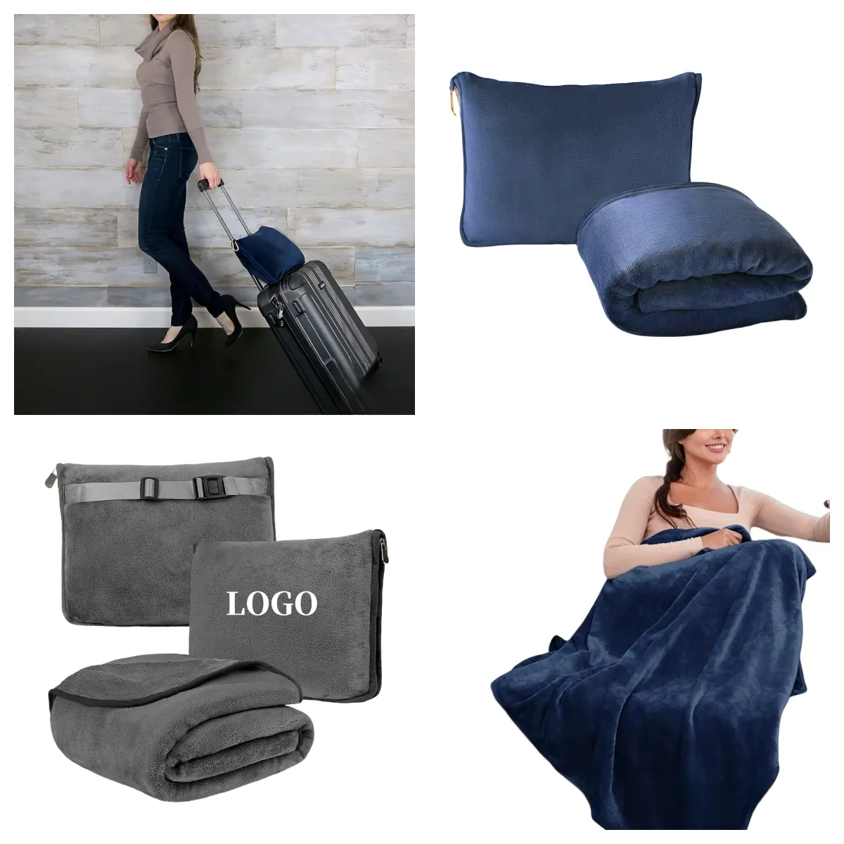 Flannel Travel Blanket 4