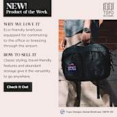 Topo Recycled Global Briefcase 54