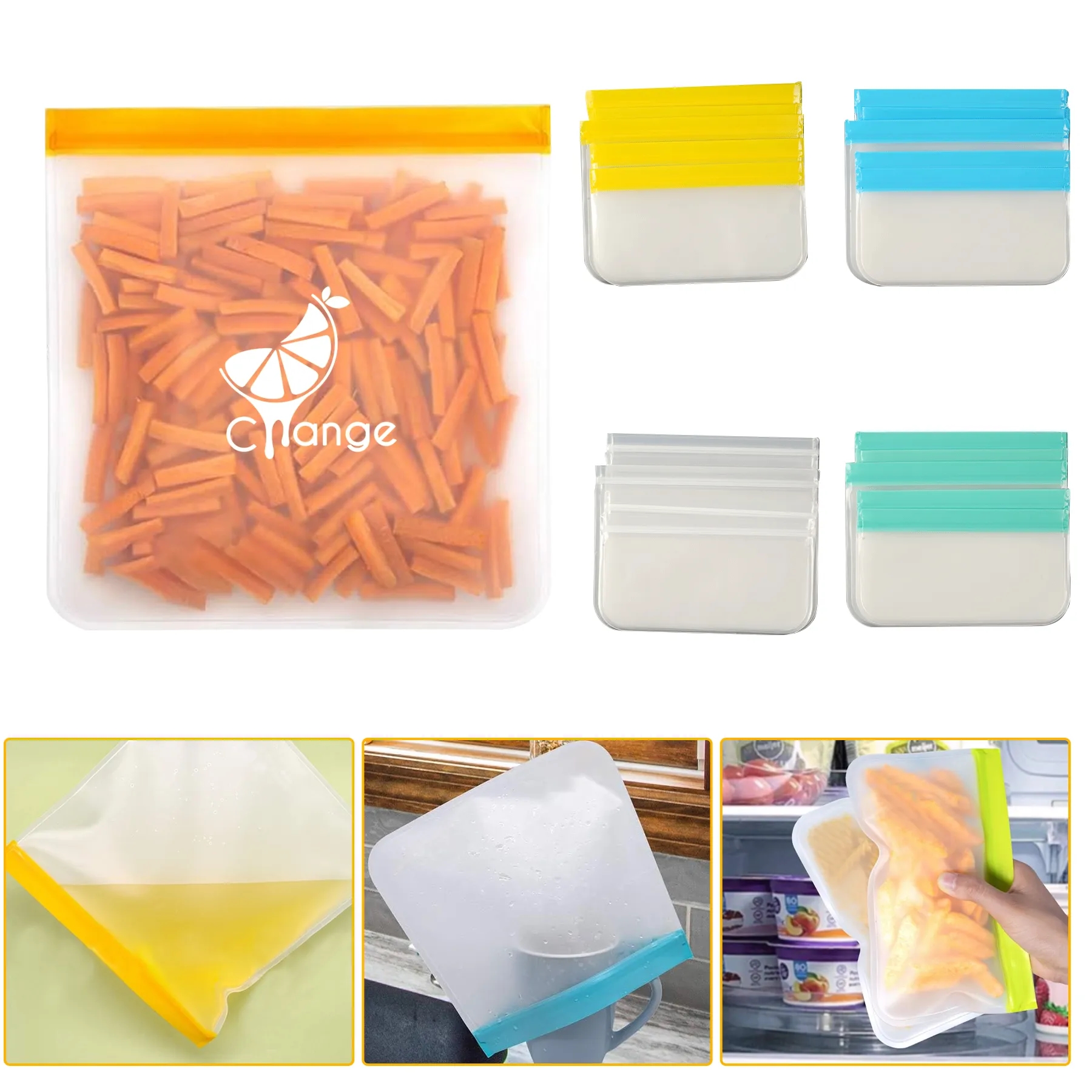 Reusable Food Storage Bags 3