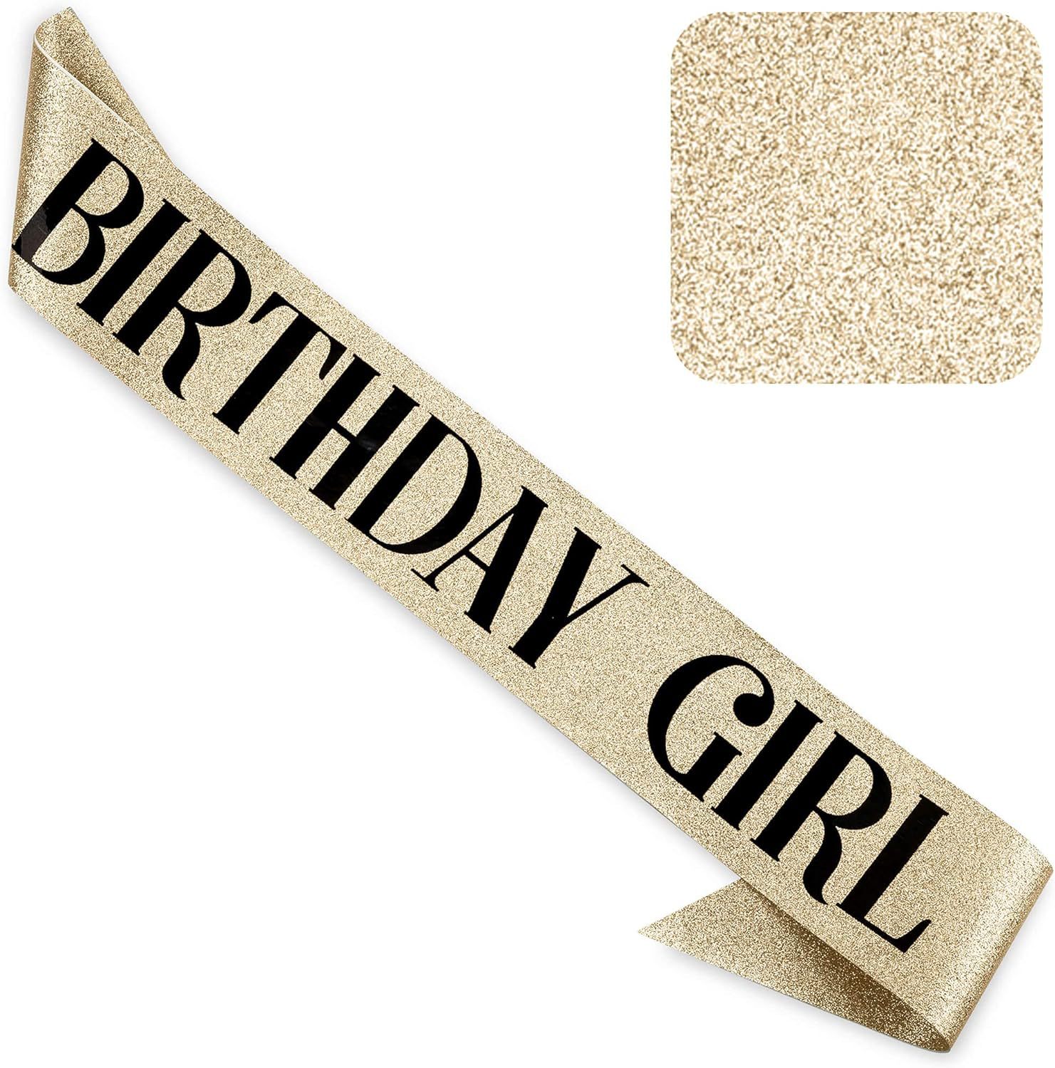 Custom Glitter Party Sash 4