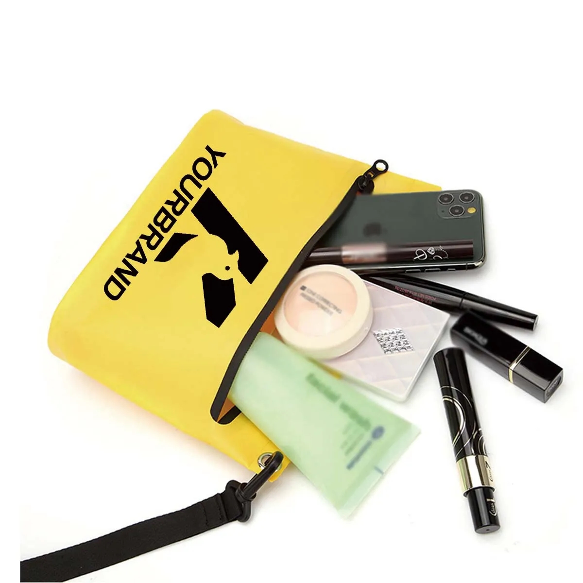 Multifunction Portable Waterproof Zipper Pouch Makeup Bag 4