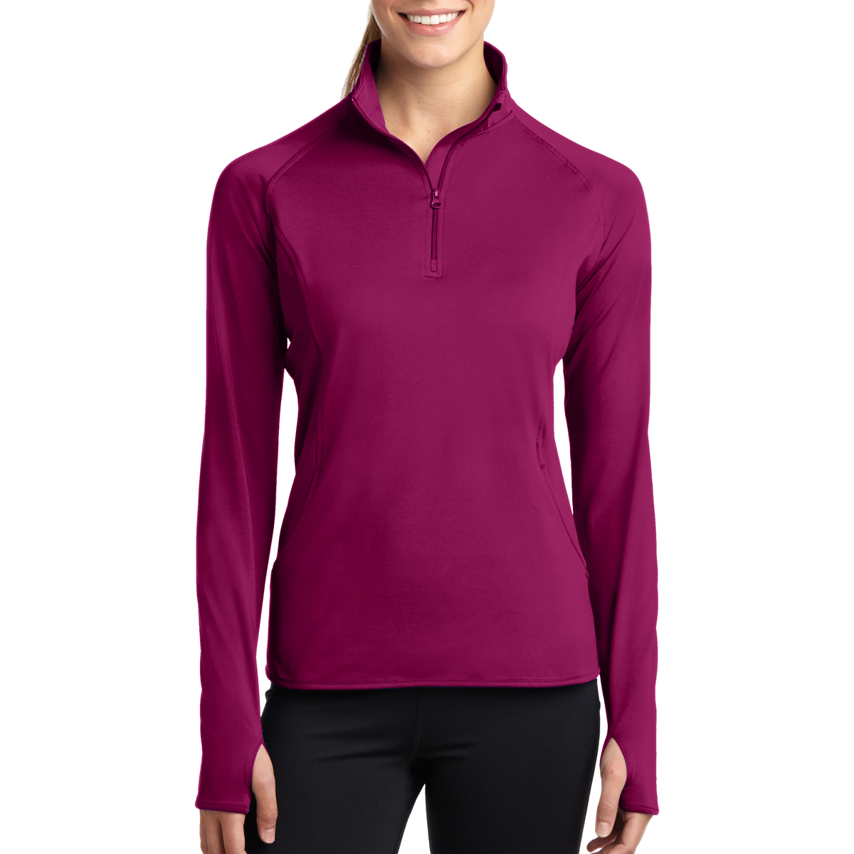 Sport-Tek® Ladies' Sport-Wick® Stretch Full-Zip Jacket 43