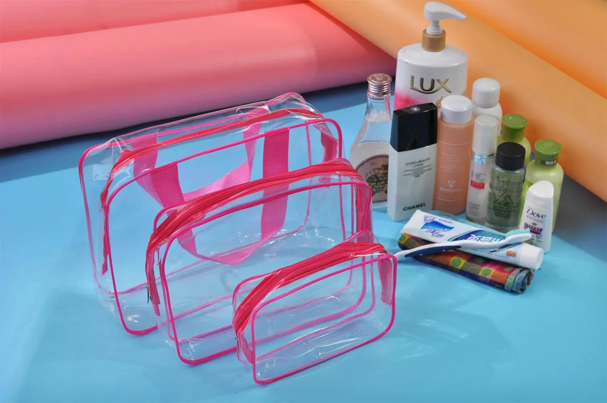 Clear Carry-On Travel Toiletry Bag 6