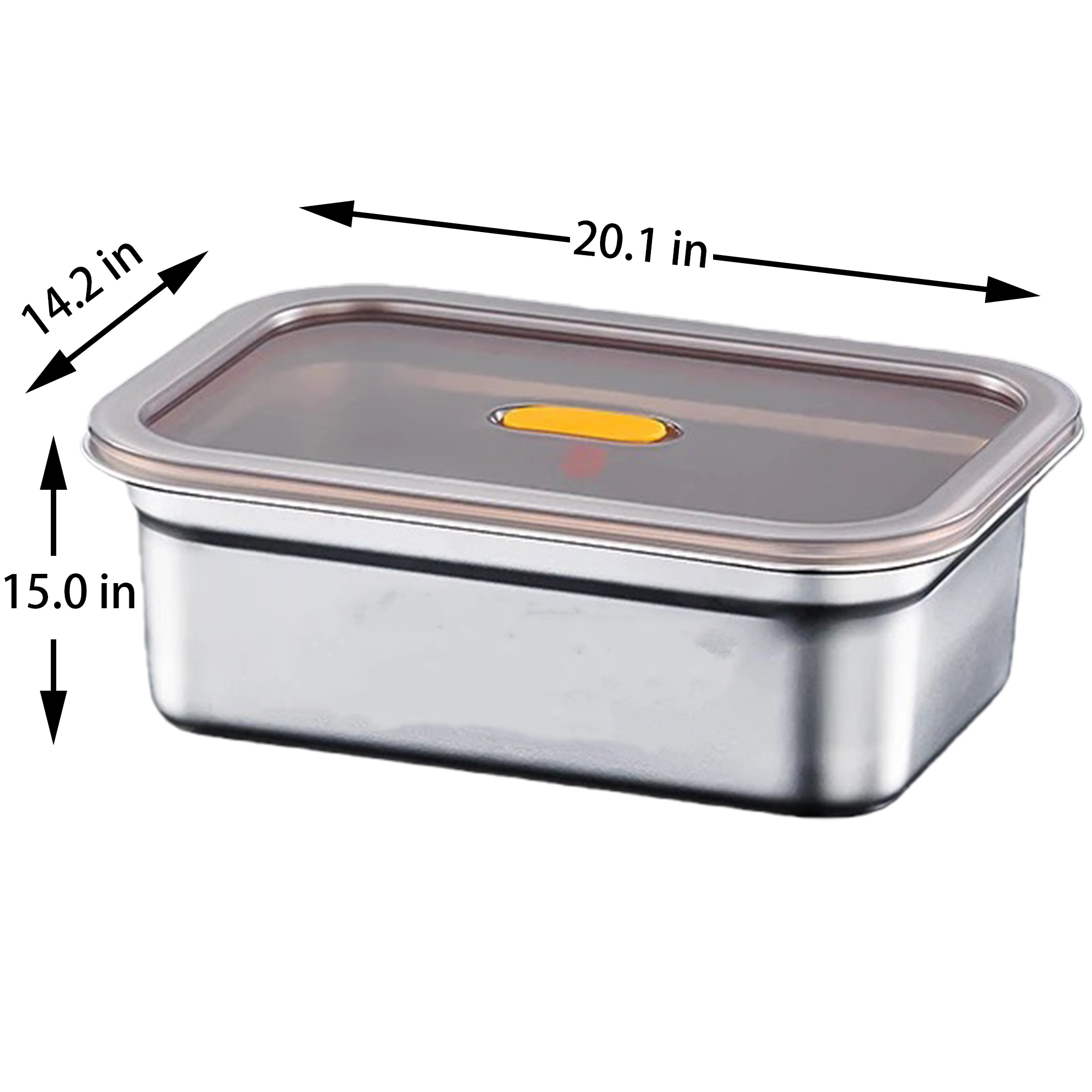 95oz Stainless steel lunch Box 4