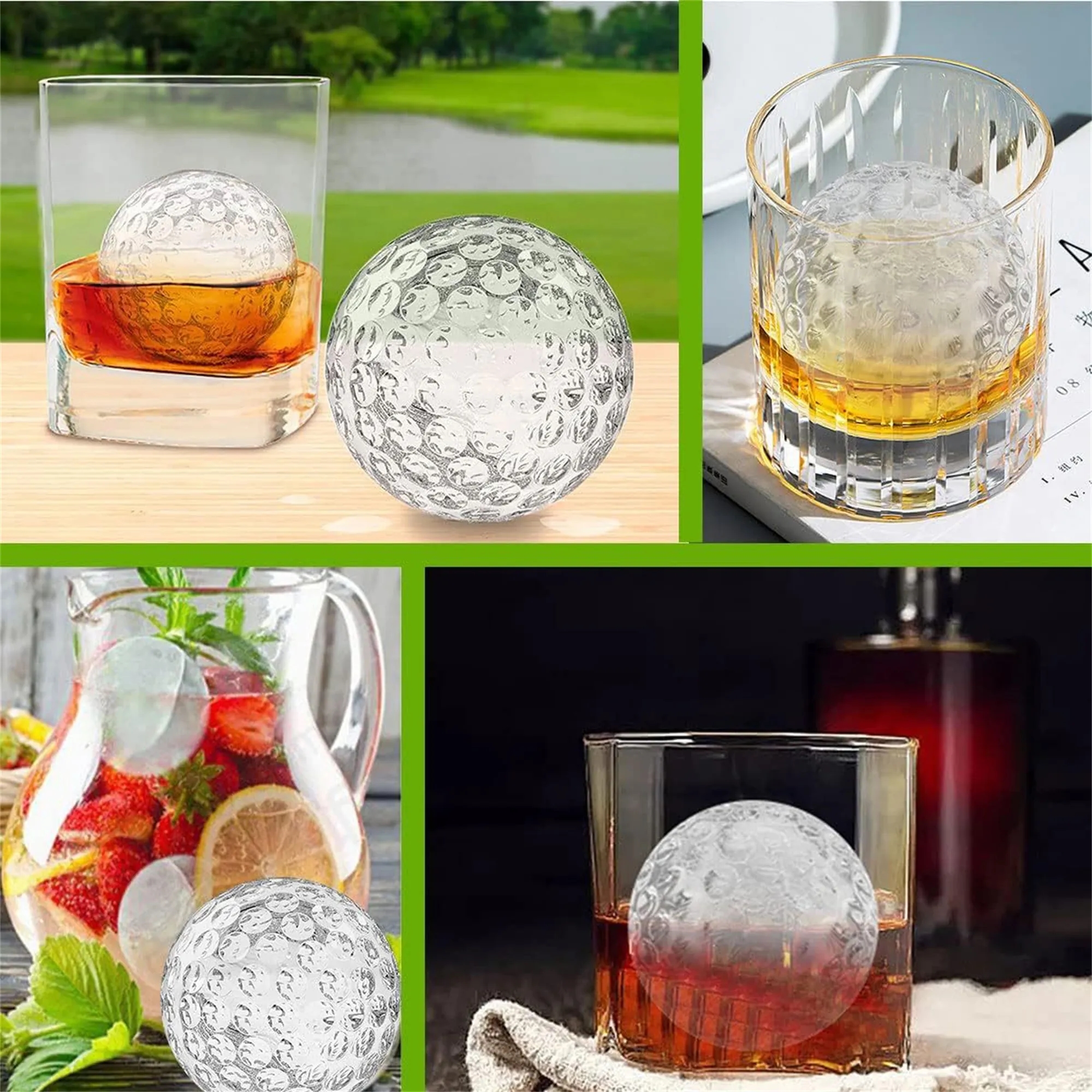 Golf Ball Ice Molds 8