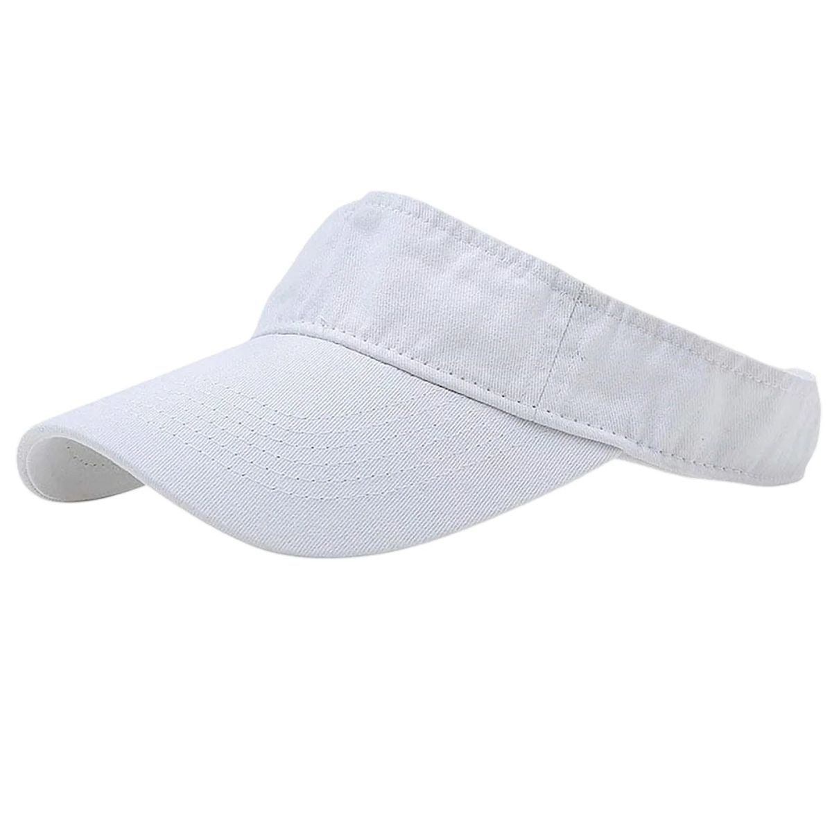 Open Top Cotton Visor Cap for Sports and Travel 2