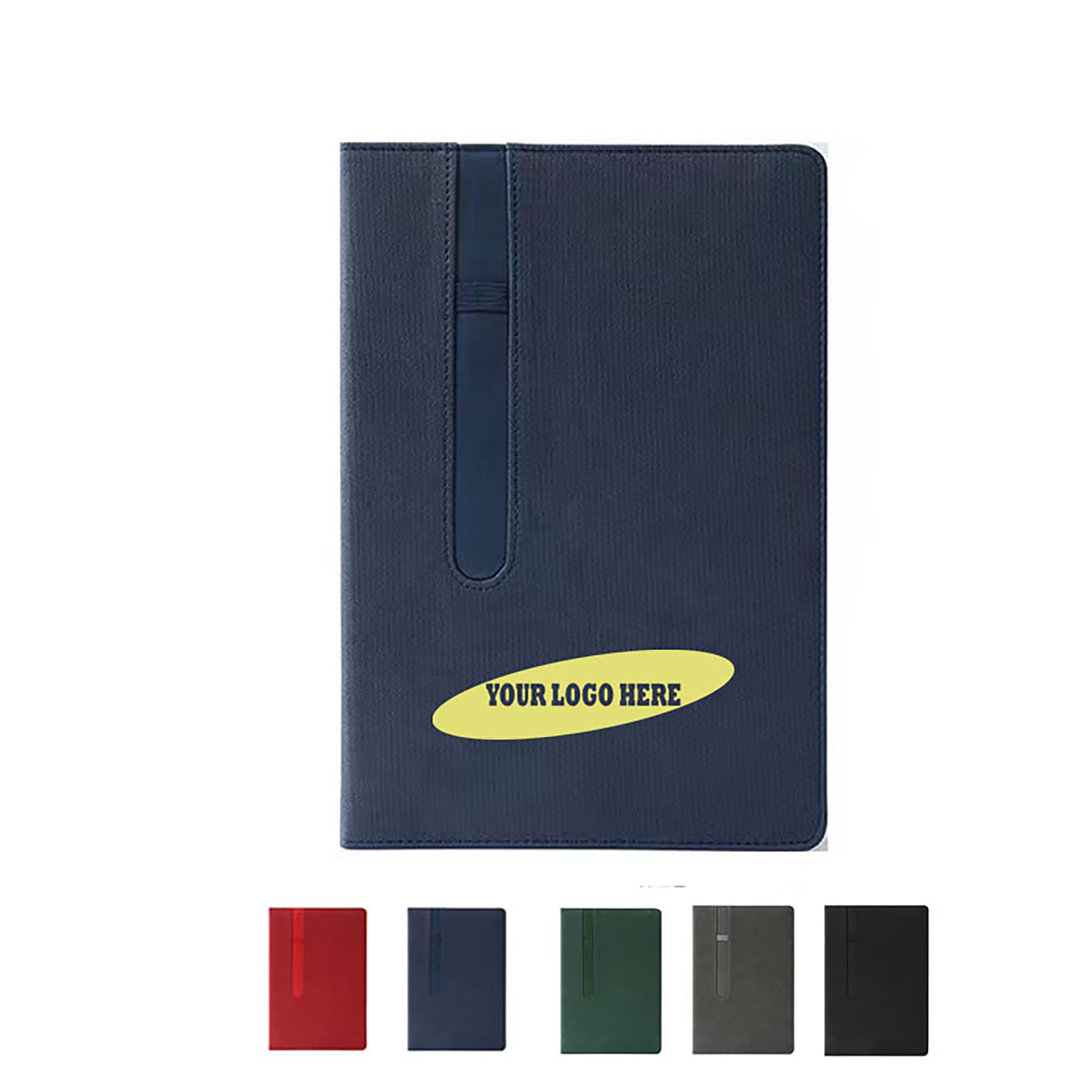 MOQ50 PU Notebook with Pen Slot 2