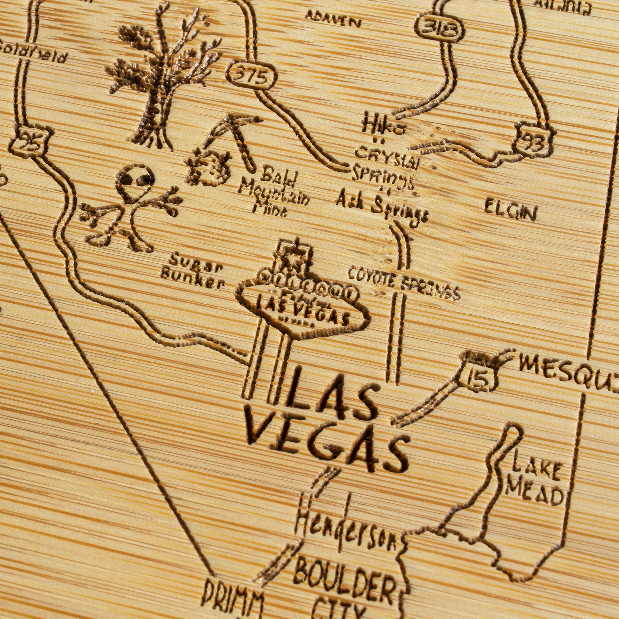 A Slice of Life Nevada Serving & Cutting Board 6