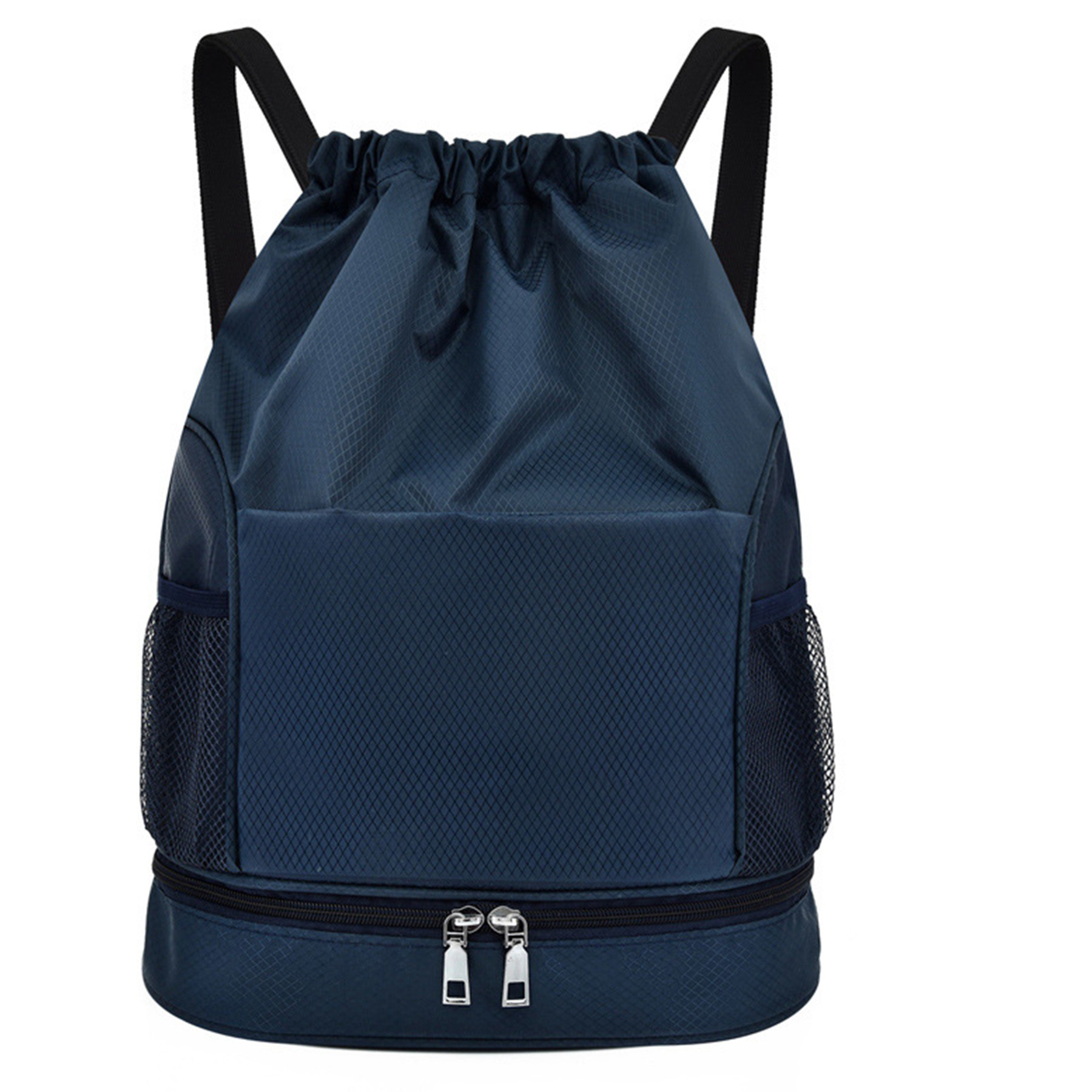 12.2X6.7X15.75 Inch Oxford Fabric Drawstring Backpack 7