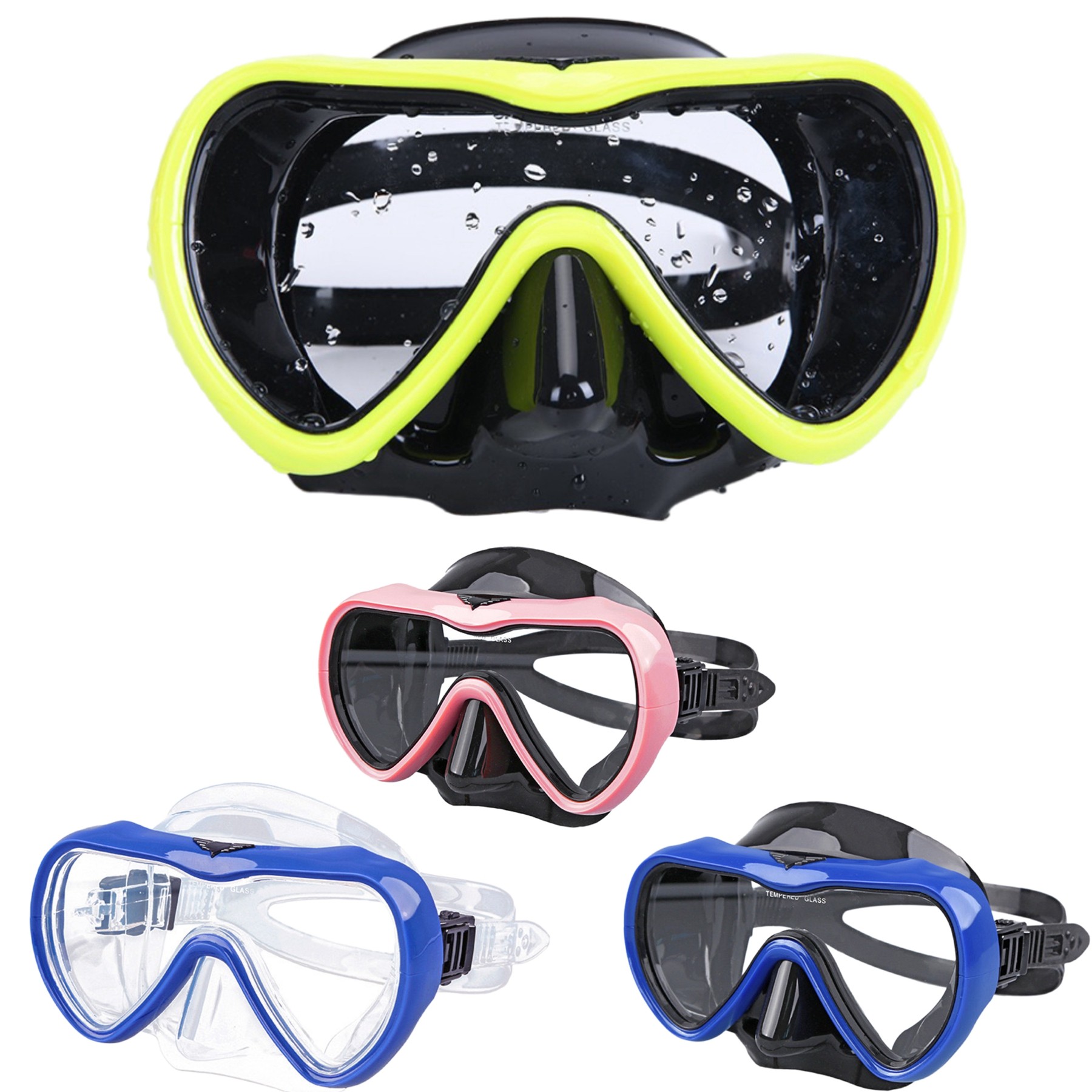 Anti-Fog Swimming Diving Mask