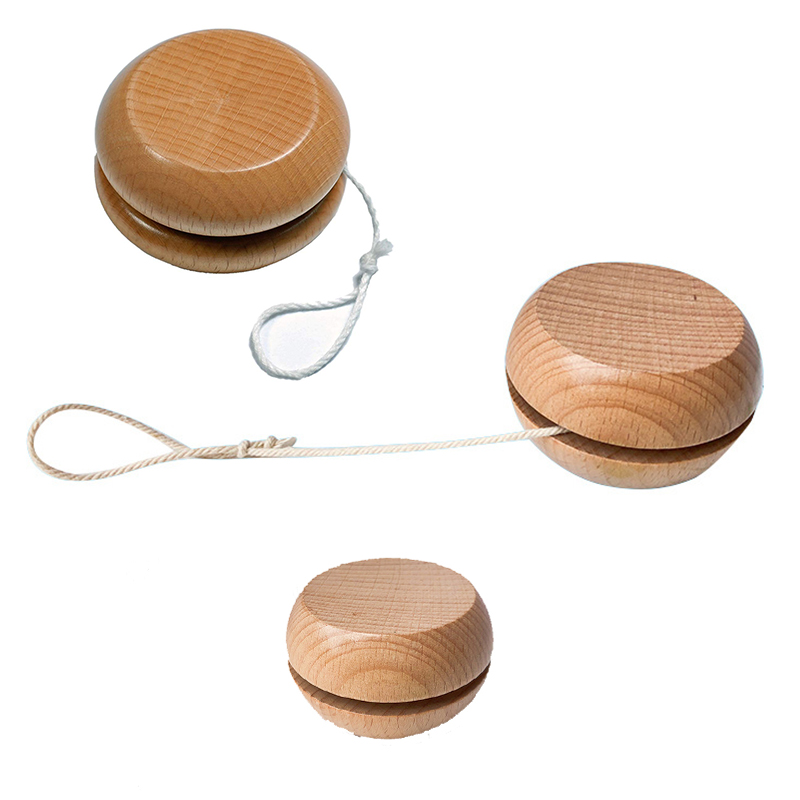 Wooden Yo-Yos With Children's Educational Toys 2