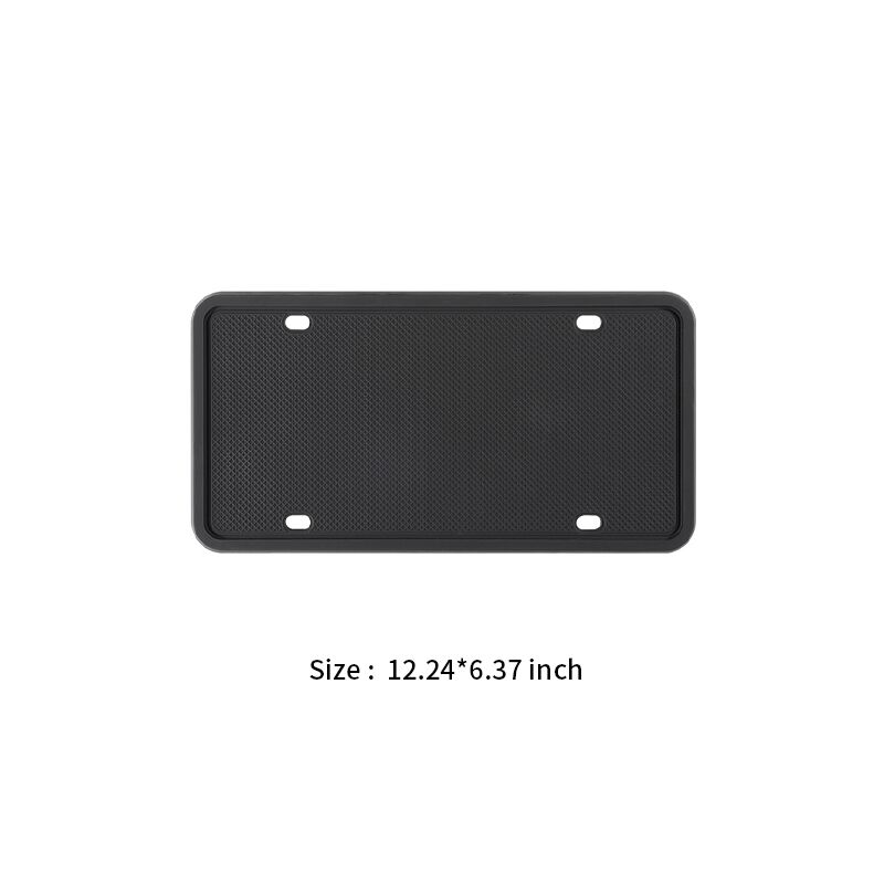 Silicone License Plate Frame 2