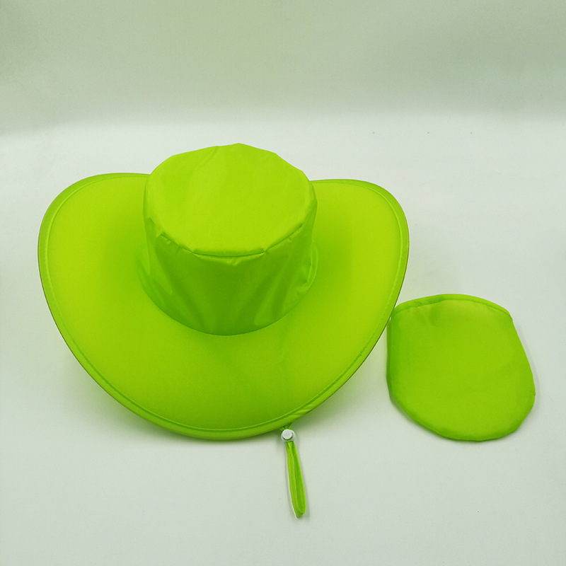 Promotional Folding Cowboy Cap With Pouch 4