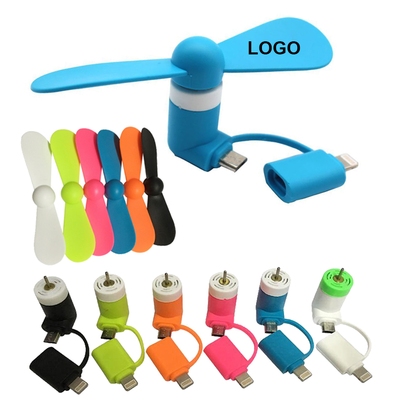 Colorful USB Mini Fan for Smartphones 1