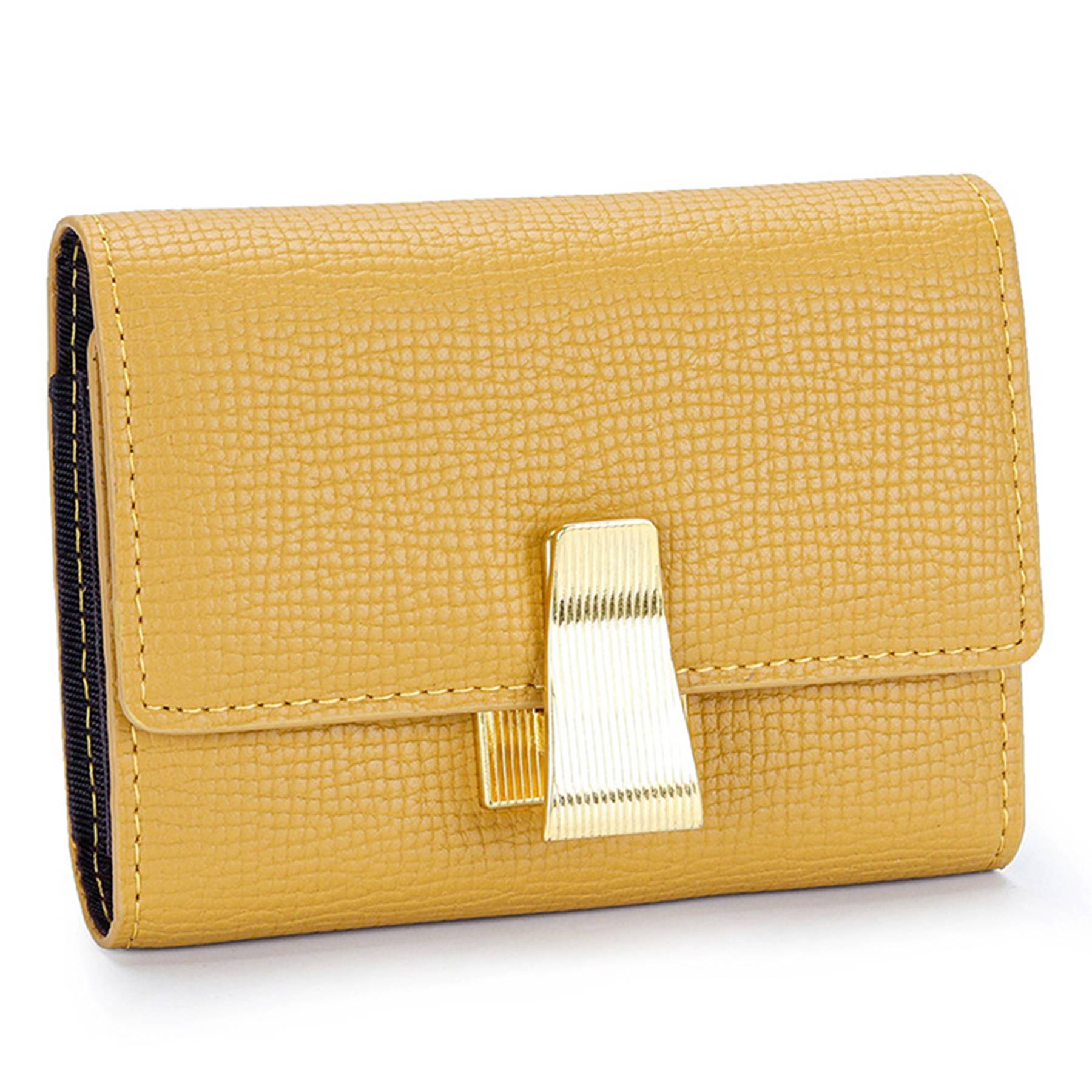 Genuine Leather Exquisite Multi-card ID Bag Wallet 9