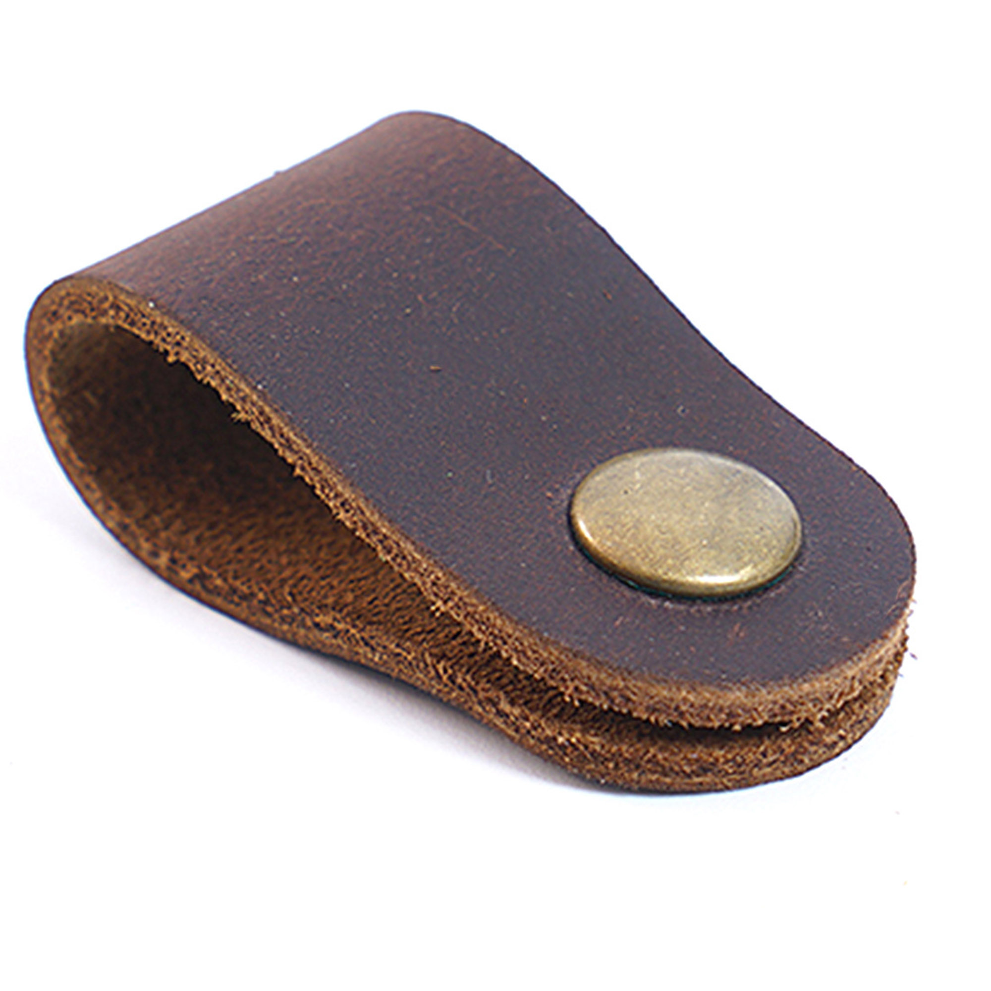 Genuine Leather Cord Organizer USB Holder 3