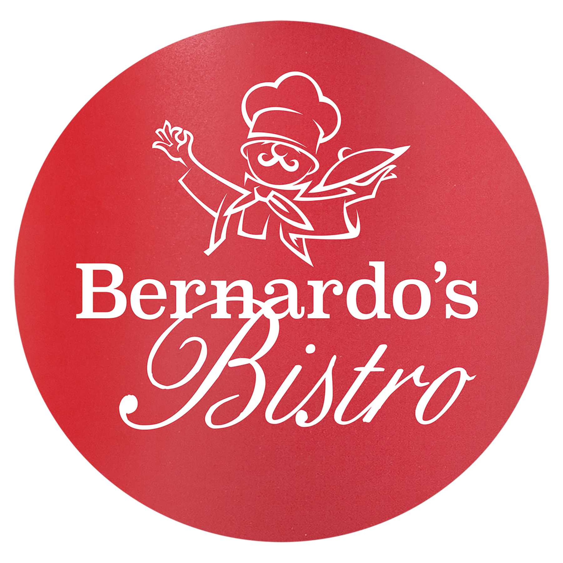 3 3/4" Round Red/White Silicone Coaster 1