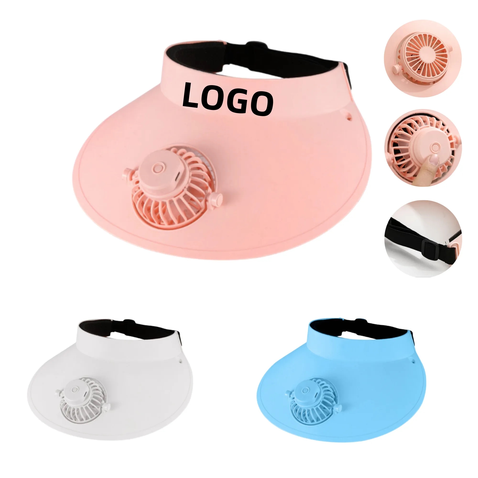Sun-Shade Sun-Protection Fan Charging Hat 2
