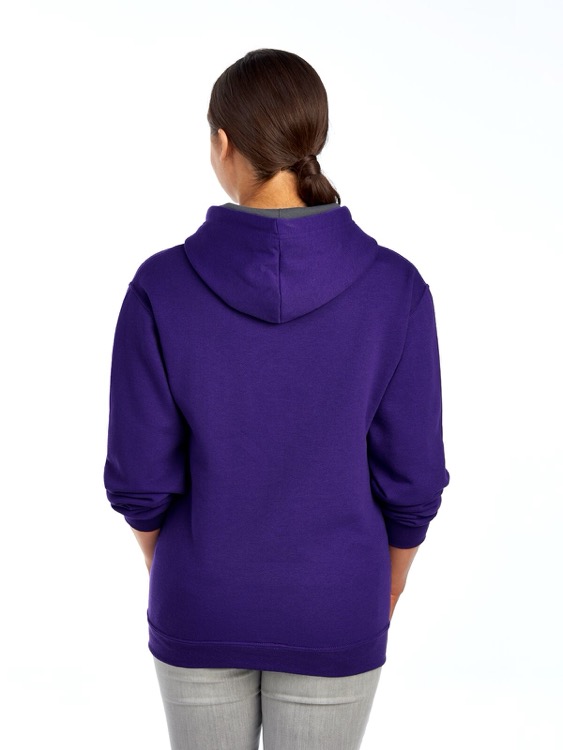 FRUIT OF THE LOOM Sofspun™ Unisex Hooded Sweatshirt, custom hoodie or sweatshirt with logo imprint 2