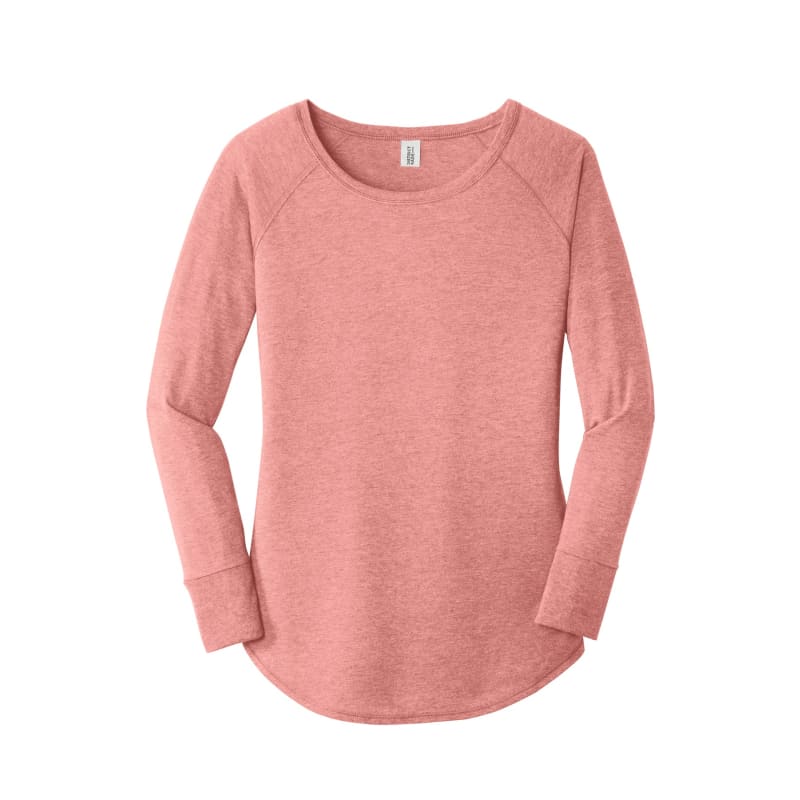District Women's Perfect Tri Long Sleeve Tunic Tee. 16
