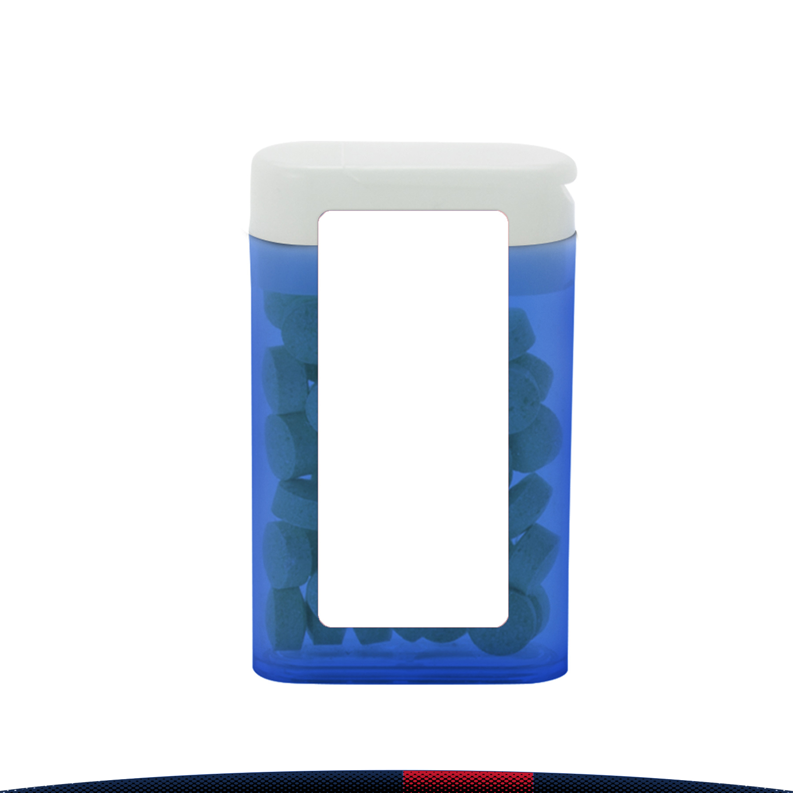 Menthaire Rectangular Flip-Top Mint Dispenser 4