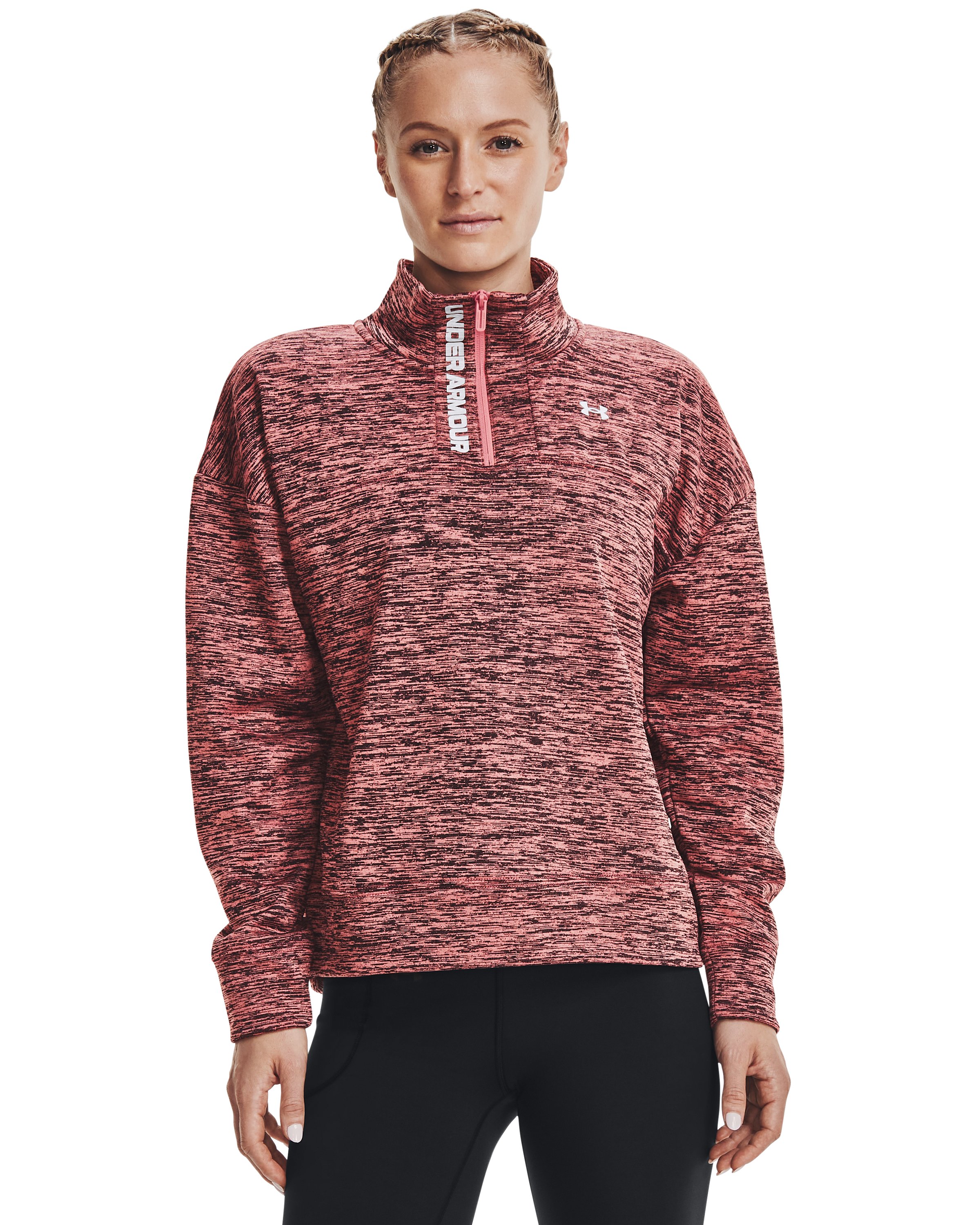 Armour Fleece Wordmark Women's Zip 3